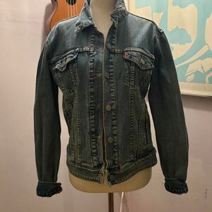 Levi-s Women's Blue and Navy Jacket